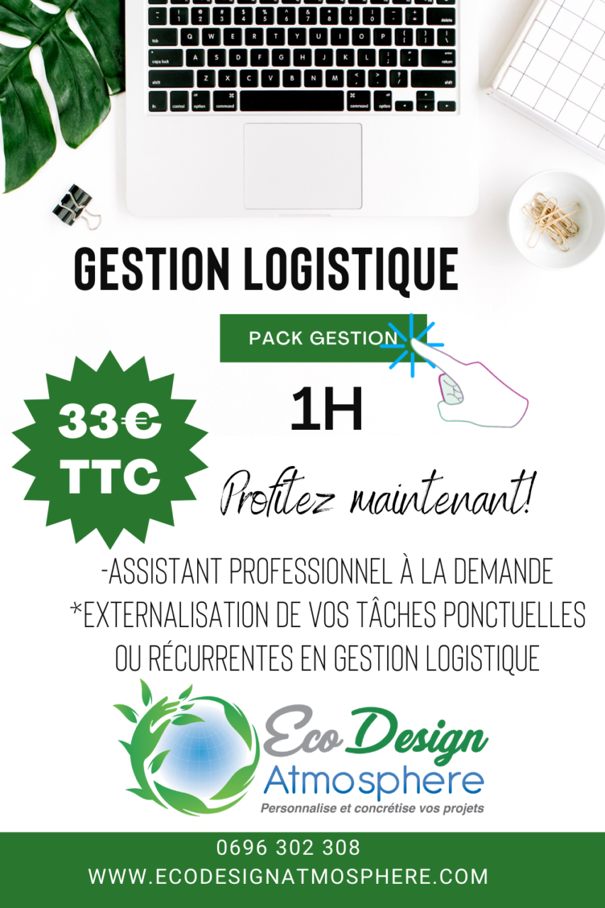 Assistant professionnel à la demande gestion logistique